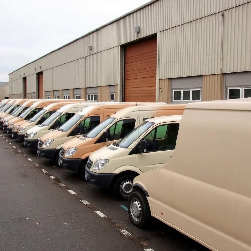 Merktur bílafloti / Branded vehicle fleet